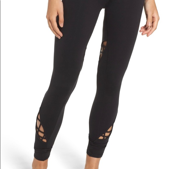 ALO Yoga Pants - ALO YOGA Entwine Legging; Black SZ Medium NWT